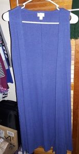 XS Lularoe Dark Blue Joy